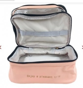 TOP1698 NECESSAIRE DUPLA 23X16X17CM