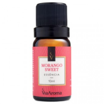 Essencia morango sweet - via aromas