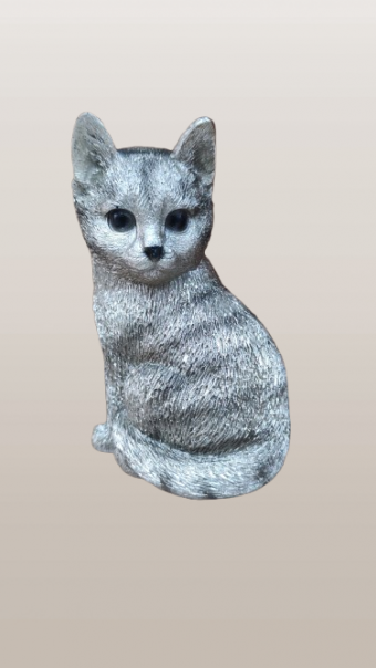 TGTO01 GATO 12X8,5CM RESINA