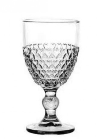 1705 TACA P/AGUA DE CRISTAL DE CHUMBO CORACAO 330ml