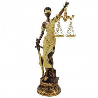 MRESJ17 DAMA DA JUSTICA RESINA