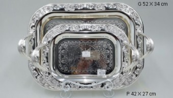 C672 BANDEJA DE METAL S164H171/2 42X27