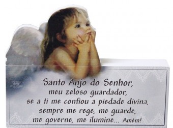 P12401 MADEIRINHA SANTO ANJO DO SENHOR 12,5X16X2,5