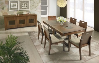 1042 - MESA ELÁSTICA JACUMÃ 76cm (alt) x 90cm (larg) x 150/210cm (comp)