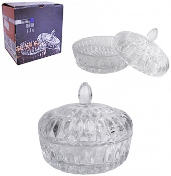 BM7077 BOMBONIERE DE VIDRO ZARRIN 12 CM