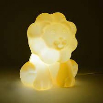 Luminaria leaozinho amarelo