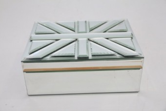 M1002 CAIXA DEC DE MADEIRA REVEST. DE ESPELHO GD-7232 9X25