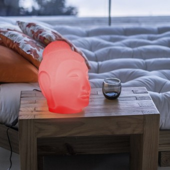 Luminaria Buda - Vermelho