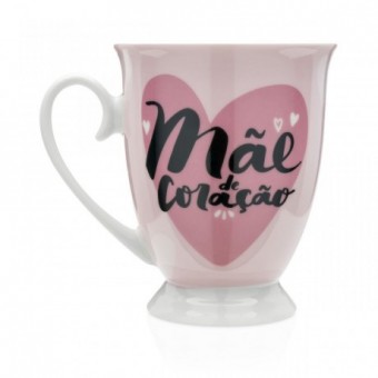 Li2259 caneca delicada mae de coracao
