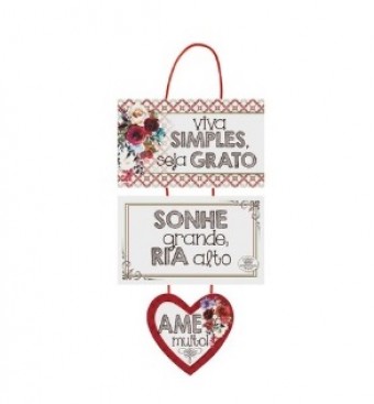 MÓBILE DE PAREDE VIVA SIMPLES SEJA GRATO...CACTOS 26X13,5