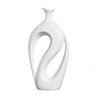 3011 VASO C/BOCA GRD BRANCO BRILHO