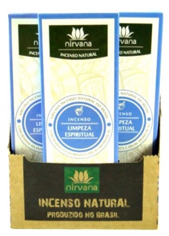 10-754 incenso natural limpeza espiritual - 9 varetas  l