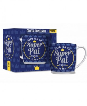 2513 CANECA PORCELANA URBAN 300ML FAMILIA - PAI
