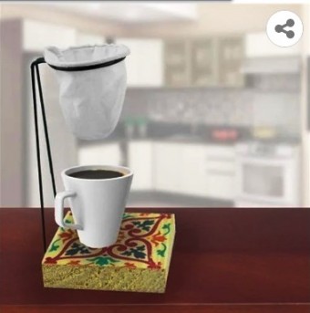 SUPORTE PASSAR CAFÉ