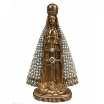 I-P30D APARECIDA PEROLA 30 CM DOURADA*