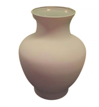 59-30004 VASO DE VIDRO MUNIQUE CAPPUCCINO FOSCO 23 CM