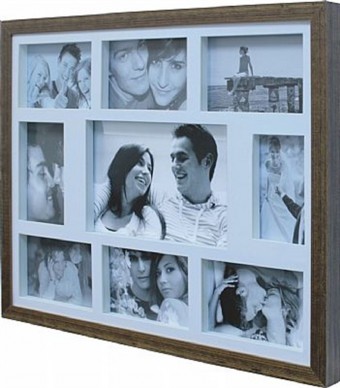 62892 PAINEL IMBUIA 43X53 RUSTICS (8-10X15 e 1-15X21)