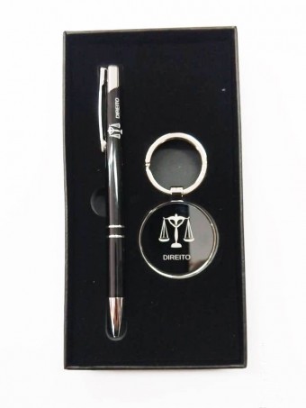PB-2001 KIT CANETA/CHAVEIRO DIREITO