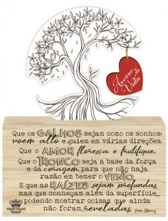 P18558 MADEIRINHA CRU ÁRVORE DA VIDA 18X14