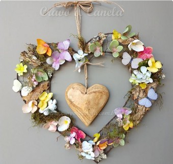 3811 CORACAO MADEIRA METAL