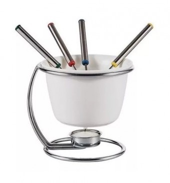 DMP4930 JG FONDUE 6PC PORCELANA