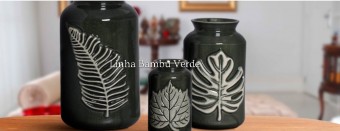 5596 VASO MED FOLHA VERDE