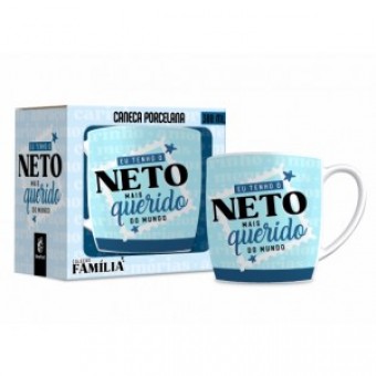 14119 CANECA PORCELANA URBAN 300ML FAMILIA - NETO QUERIDO
