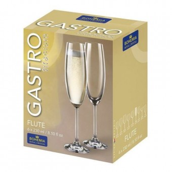 4s032230sk jg taca champagne 6pc 230ml gastro