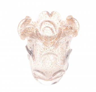 4822 VASO 13X14,5CM YTALY DOURADO VDR