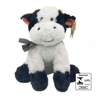 F1729 VACA 28CM PELUCIA