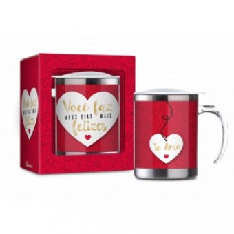 1875 CANECA PLASTICA INOX TEMAS SUM - VOCE FAZ MEUS DIA