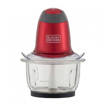 MP200V-BR MINIPROCESSADOR VERM.127 V C/TIGELA VIDRO