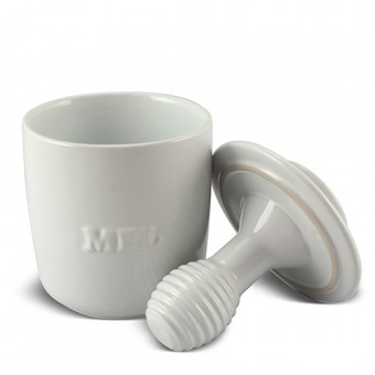 159210 POTE DE MEL 350GR BRANCO