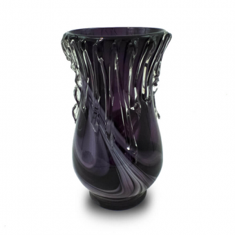 000080 Vaso Decorativo Nakine Vidro Gotas de Vidro 34X17X17