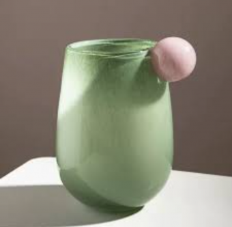 00022145 VASO VERDE RED. 10 CM