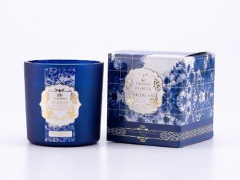 Vela aromatica flores brancas madre 160g