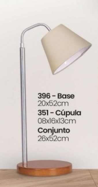 437 IMB LUMINARIA AR IMBUIA CUP TEC BEGE