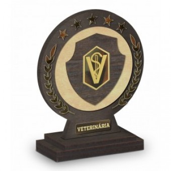 1066 TROFEU MINI - CAIXA CRAFT VETERINARIA
