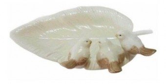 XSY210 FOLHA PASSARINHOS PORCELANA