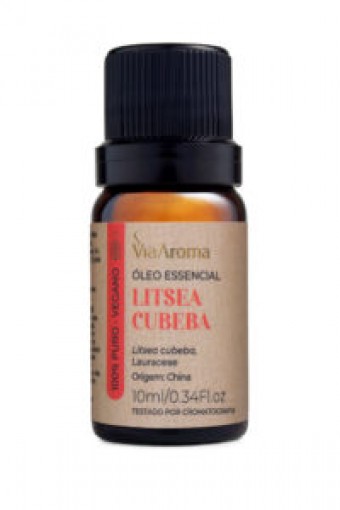 Oleo essencial 10ml litsea cubeba- via aromas