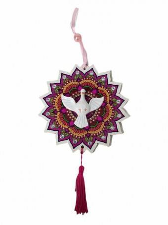 L-MC MANDALA DIVINO COLORIDA 17 CM