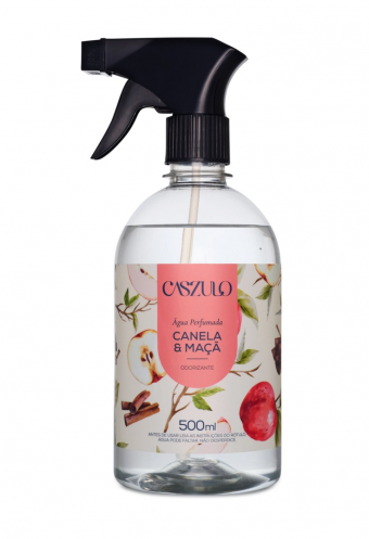 AGUA PERFUMADA CASZULO 500ML CANELA E MAÇÃ.