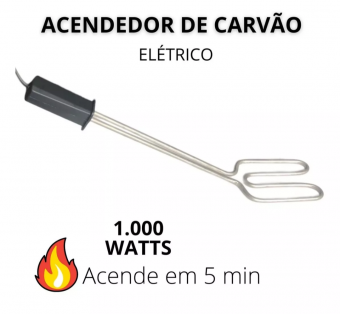 ACENDEDOR ELÉTRICO 110v CHURRASQUEIRA