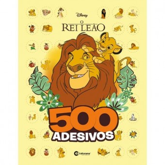 20090215 LIVRO 500 ADESIVOS O REI LEAO