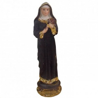 Dr2688a sta. rita dourada 17 cm