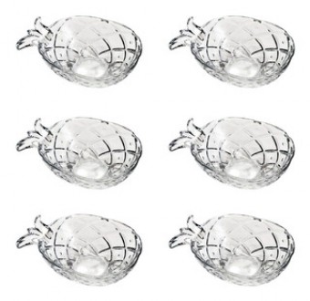 7217 JG TIGELA 6PC 12CM PINEAPPLE