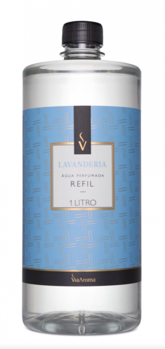 REFIL VIA AROMA 1LT AGUA PERF. CLASSICA LAVANDERIA