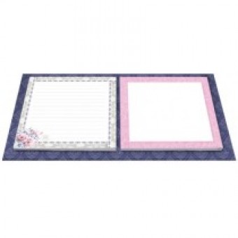 C148 KIT C/2 BLOCOS COM BASE FLORAL 32X17