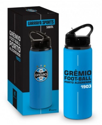 13033 GARRAFA SPORTS 500ML ALUMINIO TIMES - GREMIO
