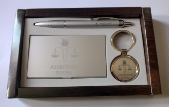 72975 kit caneta/chaveiro/pt.cartões eng. civil